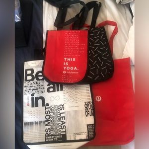 2 Lululemon Bags 2 Large 2 Small
